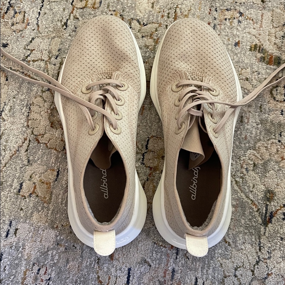 Allbirds Light Tan Perforated Sneakers